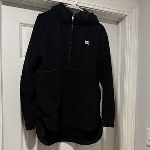 The North Face Black Sherpa Hooded Pullover